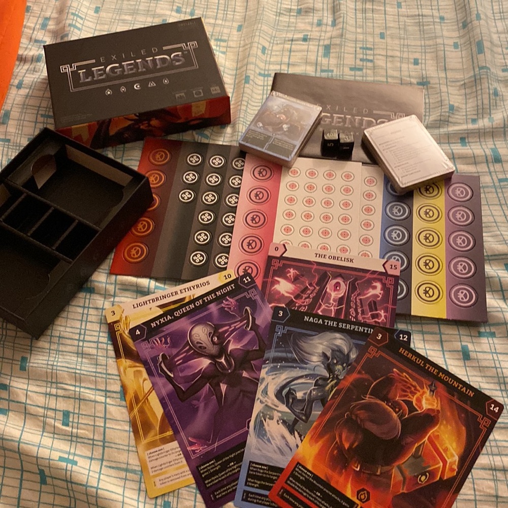 Exiled Legends Card Game New! - Picture 3 of 11